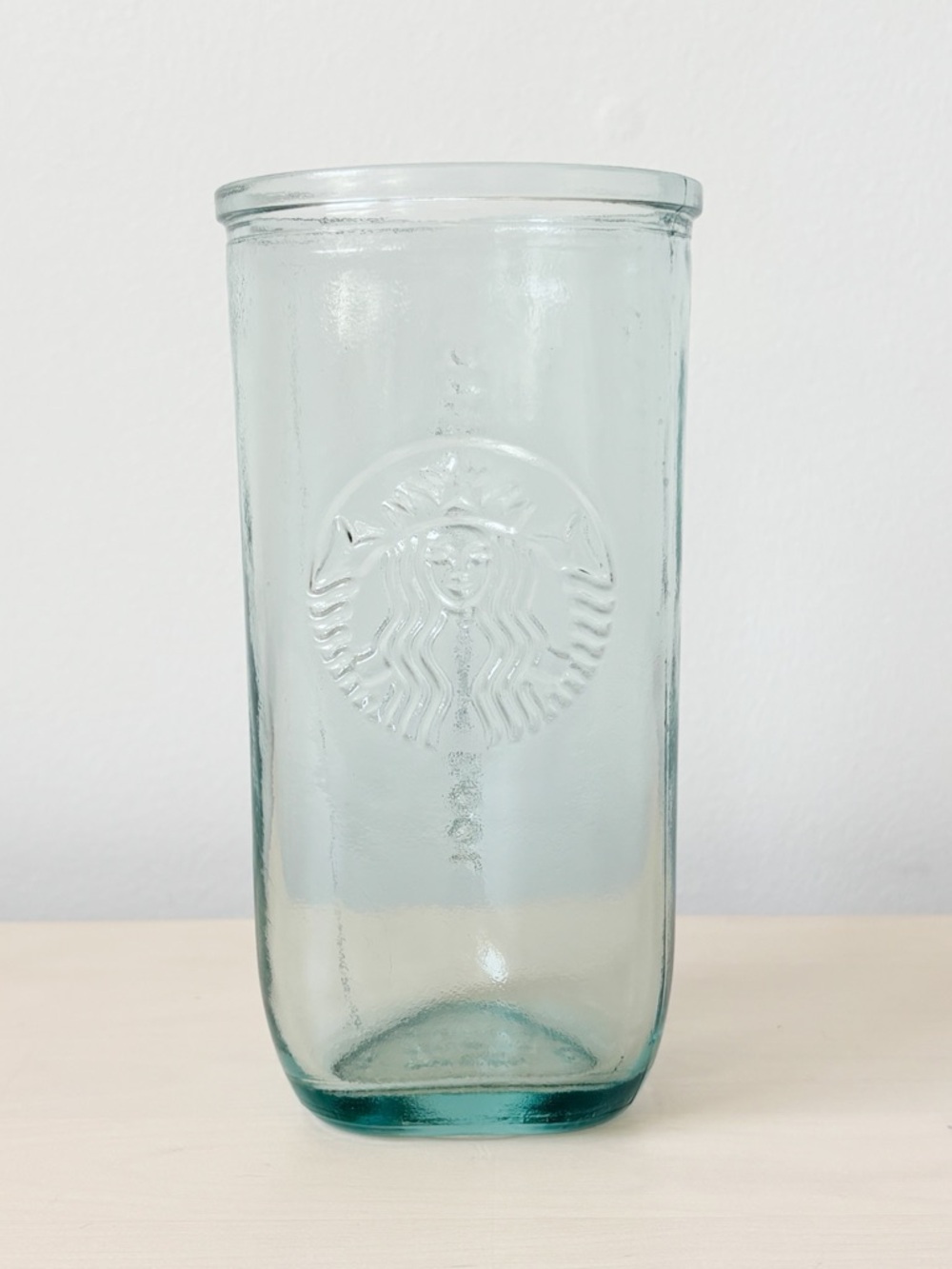 Starbucks 16 oz Tumbler Recycled Glass Made in Spain Grande Size